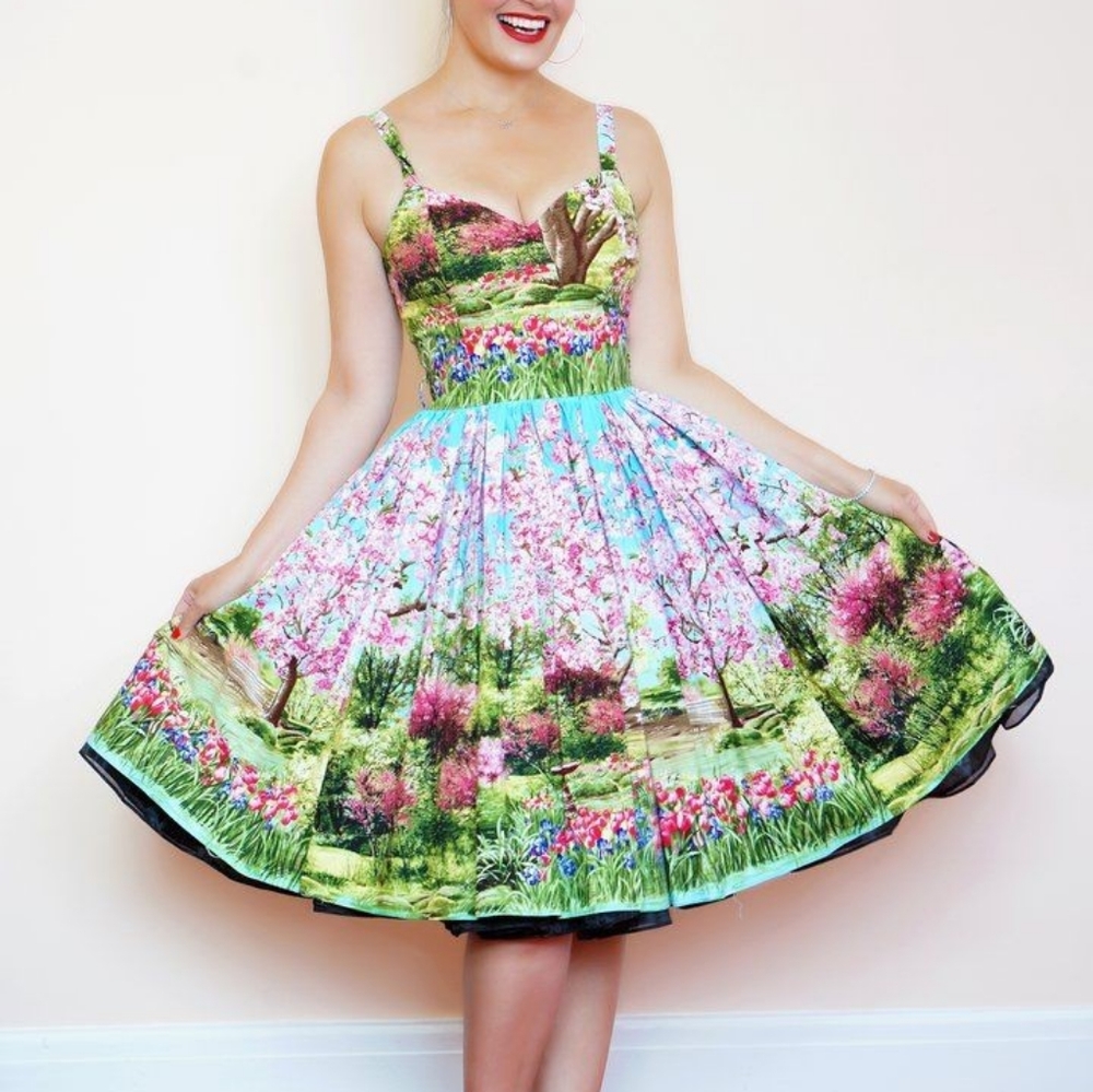 Bernie Dexter Georgia Dress in Cherry Lane